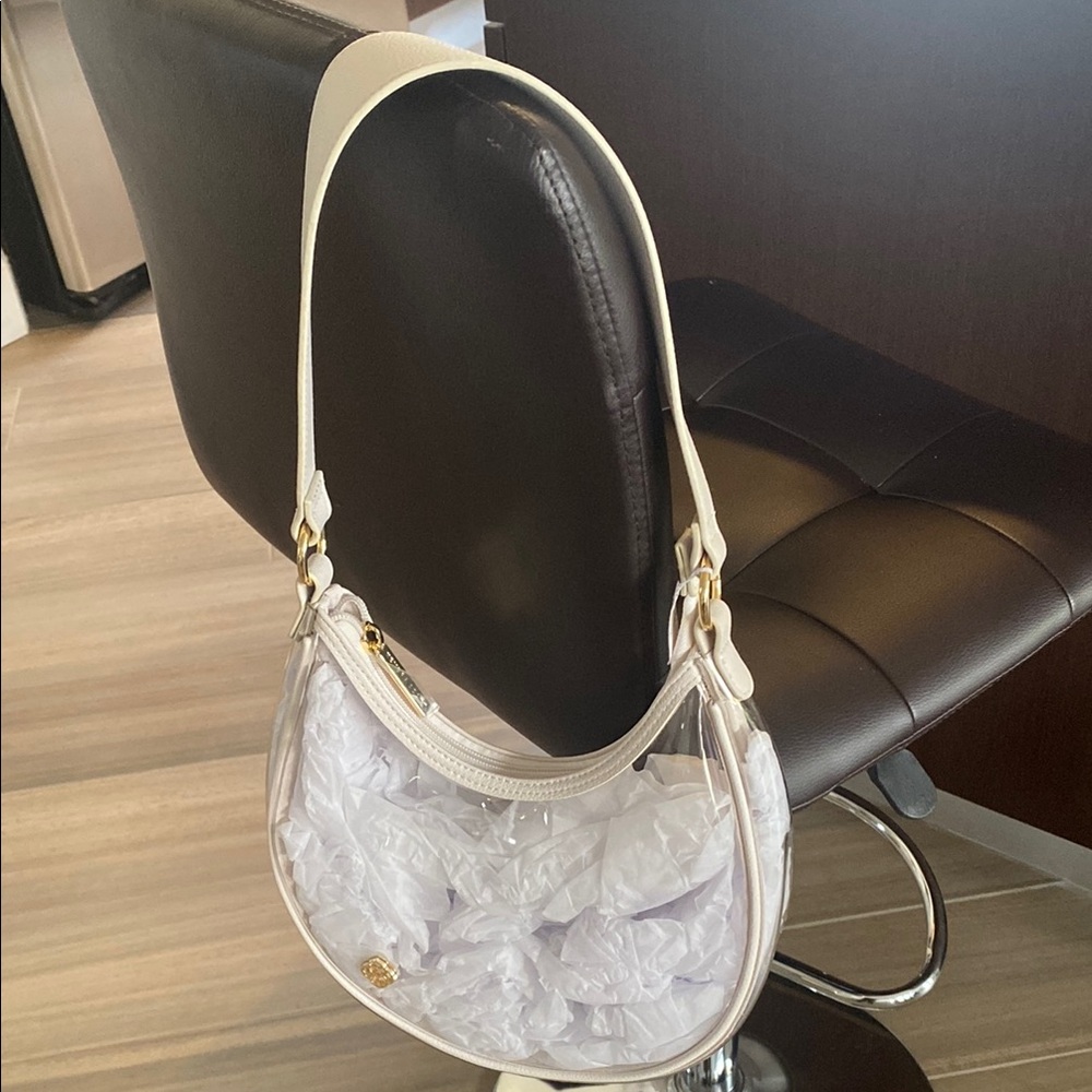 Kendra Scott clear shoulder bag